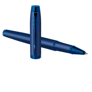 PARKER IM MONOCHROME PENNA ROLLER PUNTA FINE CORPO BLU INCHOSTRO BLU